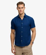 Chemise en lin &agrave; manches courtes Riviera