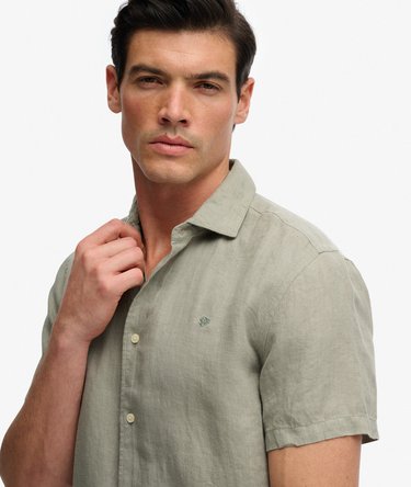 Riviera Short Sleeve Linen Shirt Image 4