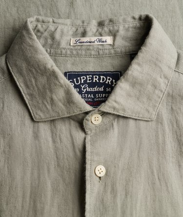 Riviera Short Sleeve Linen Shirt Image 6