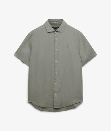 Riviera Short Sleeve Linen Shirt Image 7