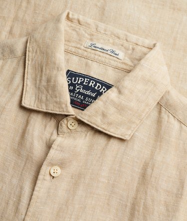 Riviera Short Sleeve Linen Shirt Image 6