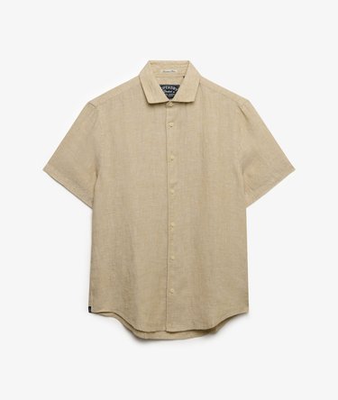 Riviera Short Sleeve Linen Shirt Image 7