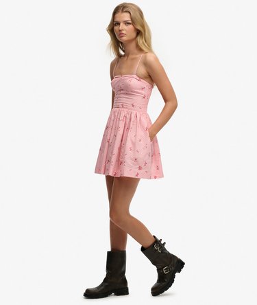 Vestido Mini Corset Cami Image 3