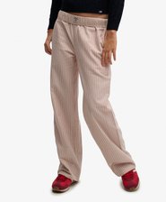 Organic Cotton Stripe Elasticated Trousers