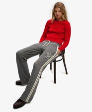 Athletic Essentials Stripe Flare Joggers