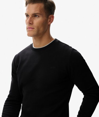 Vintage Logo Embroidered Crew Sweatshirt Image 2