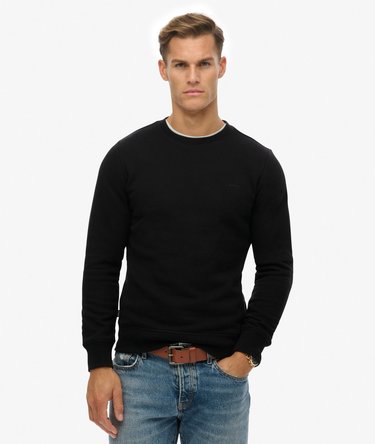 Vintage Logo Embroidered Crew Sweatshirt Image 1