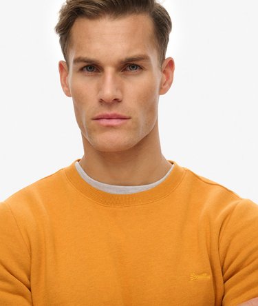 Vintage Logo Embroidered Crew Sweatshirt Image 4