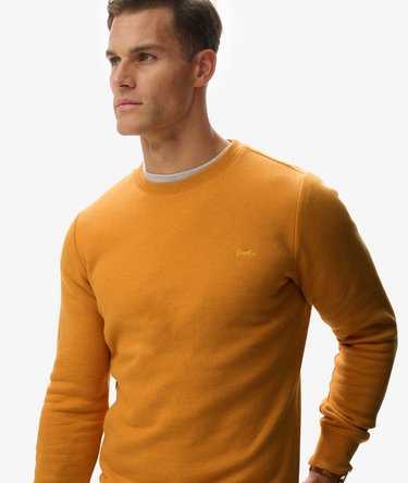 Vintage Logo Embroidered Crew Sweatshirt Image 2