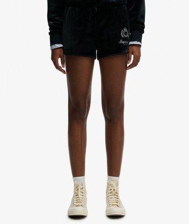 Country Club Velour Shorts Image 3