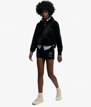 Country Club Velour Shorts Image 5