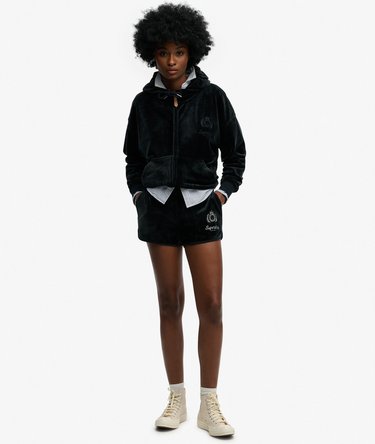 Country Club Velour Shorts Image 1