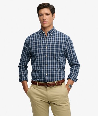 Preppy Poplin Long Sleeve Shirt Image 1