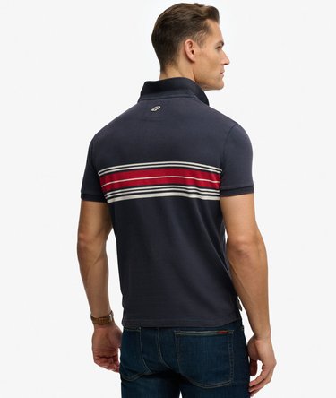 Polo de Jersey con Rayas Vintage Image 5