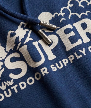 Outdoor Scene Relaxed Hoodie Image 6