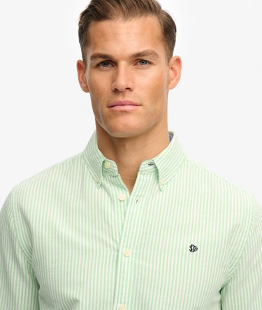 Preppy Oxford Long Sleeve Shirt Image 4