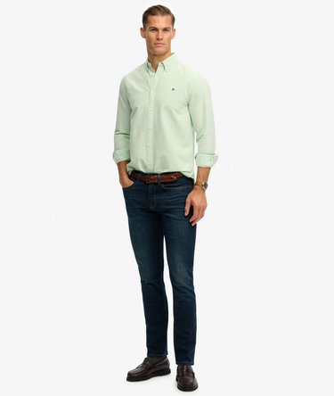 Preppy Oxford Long Sleeve Shirt Image 3