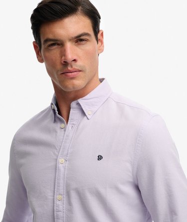 Preppy Oxford Long Sleeve Shirt Image 4