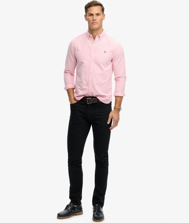 Preppy Oxford Long Sleeve Shirt Image 3