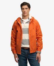 Hooded Washed Twill Jacket