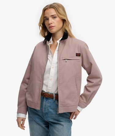 Cord Collar Ranch Jacket Image 1