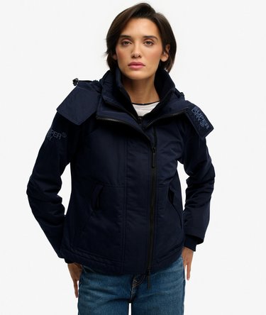 Hooded Microfibre Artic Windcheater Jacket Image 5