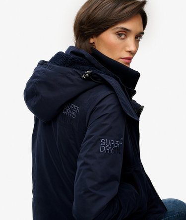 Hooded Microfibre Artic Windcheater Jacket Image 2