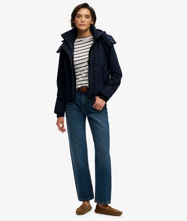 Hooded Microfibre Artic Windcheater Jacket Image 3