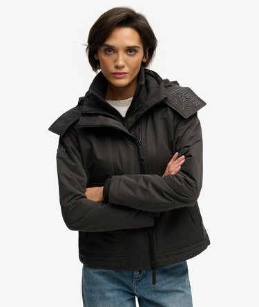 Hooded Microfibre Artic Windcheater Jacket Image 5