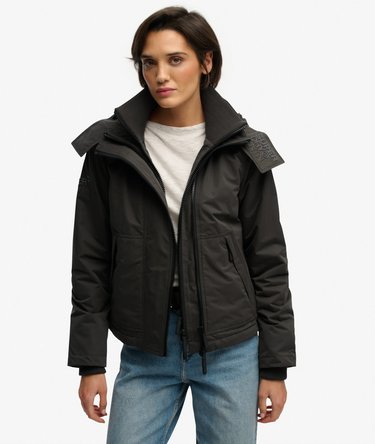 Hooded Microfibre Artic Windcheater Jacket Image 1