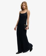 Bias Cut Maxi Slip Dress