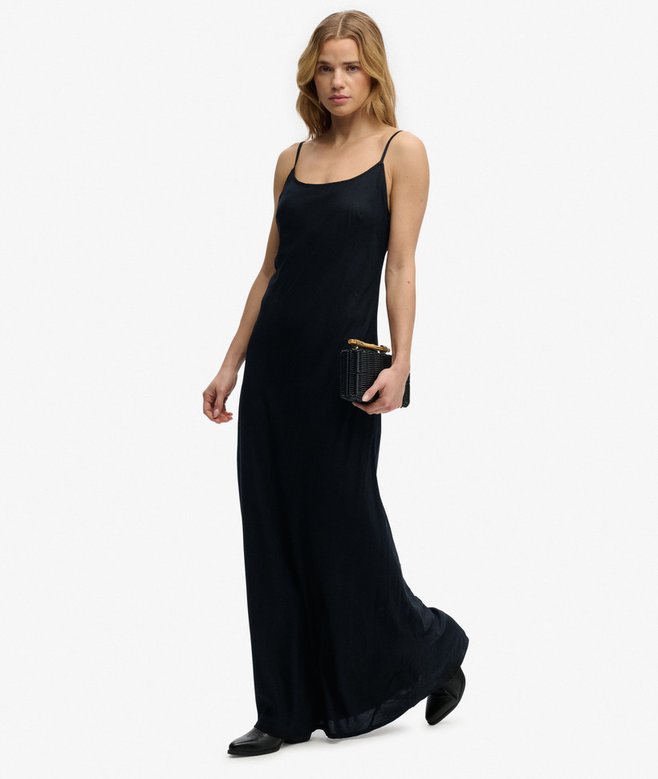 maxi split dress Claude Cut Out Side Split Maxi Dress | Black | Dresses