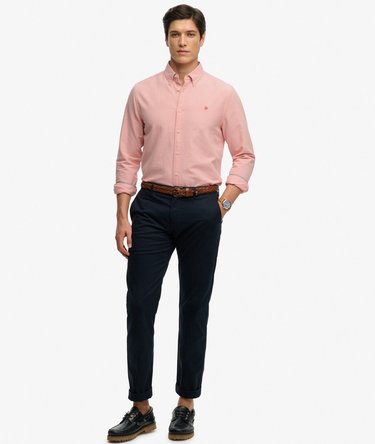 Preppy Oxford Langermet Skjorte Image 3