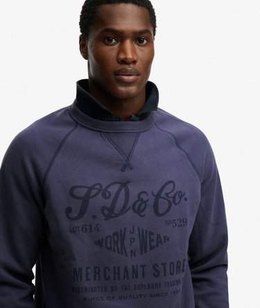 Merchant Vintage Print Sweatshirt Image 4