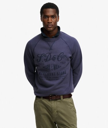 Merchant Vintage Print Sweatshirt Image 2