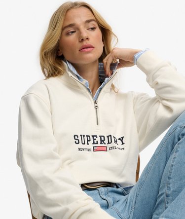 Athletic Essentials Graphic Half Zip Sweatshirt Image 2