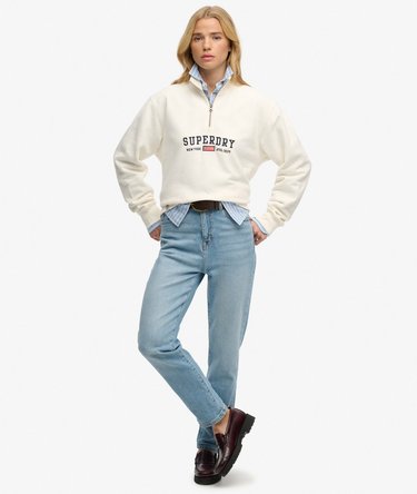 Athletic Essentials Graphic Half Zip Sweatshirt Image 3