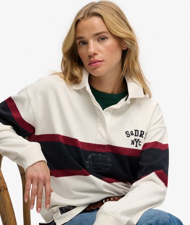 Heritage Stripe Rugby Top Image 2