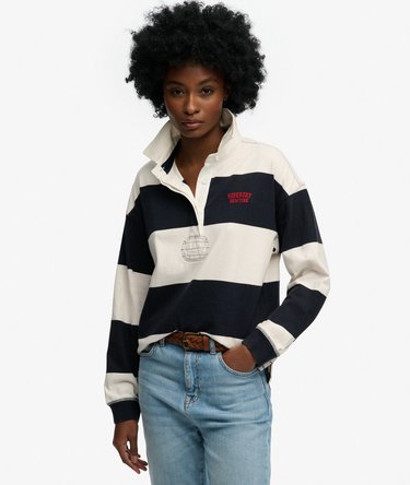 Heritage Stripe Rugby Top Image 1