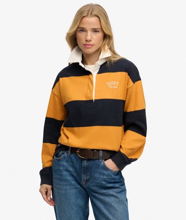 Heritage Stripe Rugby Top Image 1