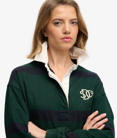 Heritage Stripe Rugby Top Image 4