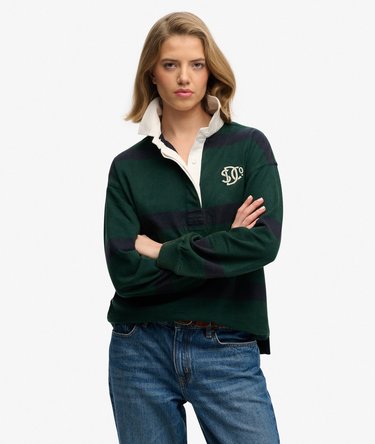 Heritage Stripe Rugby Top Image 1