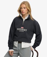 Athletic Essentials Graphic Half Zip Sweatshirt