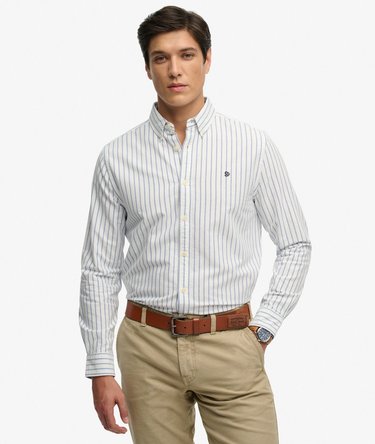 Preppy Oxford Long Sleeve Shirt Image 2