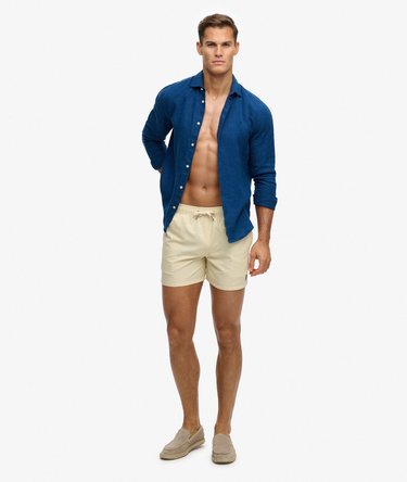 Badeshorts mit gesticktem Logo, 15 Zoll Image 4