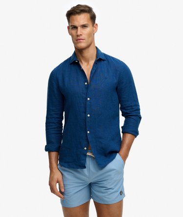 Badeshorts mit gesticktem Logo, 15 Zoll Image 7