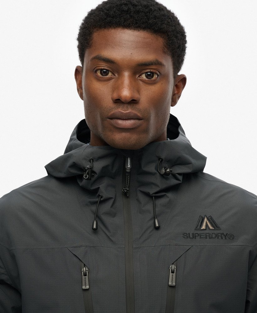 mens Waterproof Jacket in BLUE GRAPHITE | Superdry US