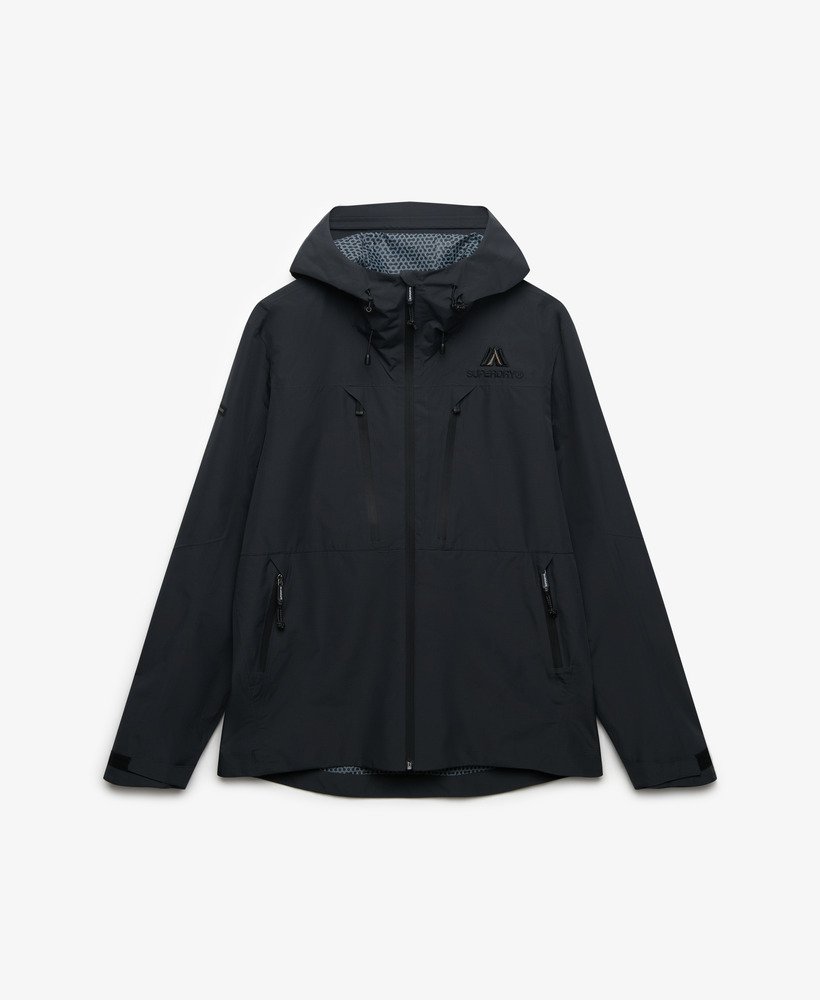 mens Waterproof Jacket in BLUE GRAPHITE | Superdry US