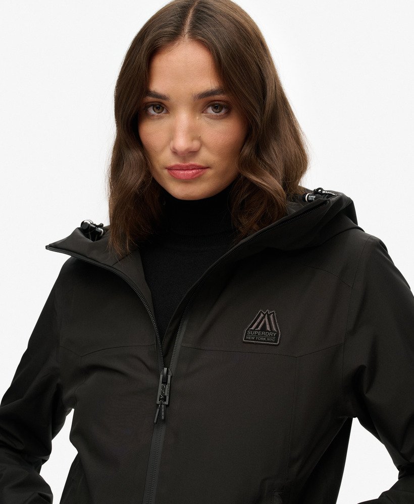Womens Waterproof Jacket In Black Superdry UK womens-waterproof-jacket-in-black-superdry-uk
