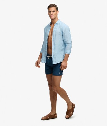 Seersucker 15-inch Badeshorts Image 8